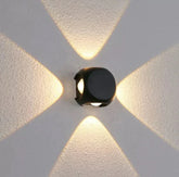 4 Way Cross Cube Outdoor Light