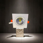 Square Single head Adjustable lights source angel LED Down light