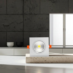 Square Single head Adjustable lights source angel LED Down light