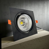 Square Single head Adjustable lights source angel LED Down light