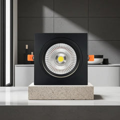 Square Single head Adjustable lights source angel LED Down light