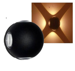 4 Way Cross Cube Outdoor Light